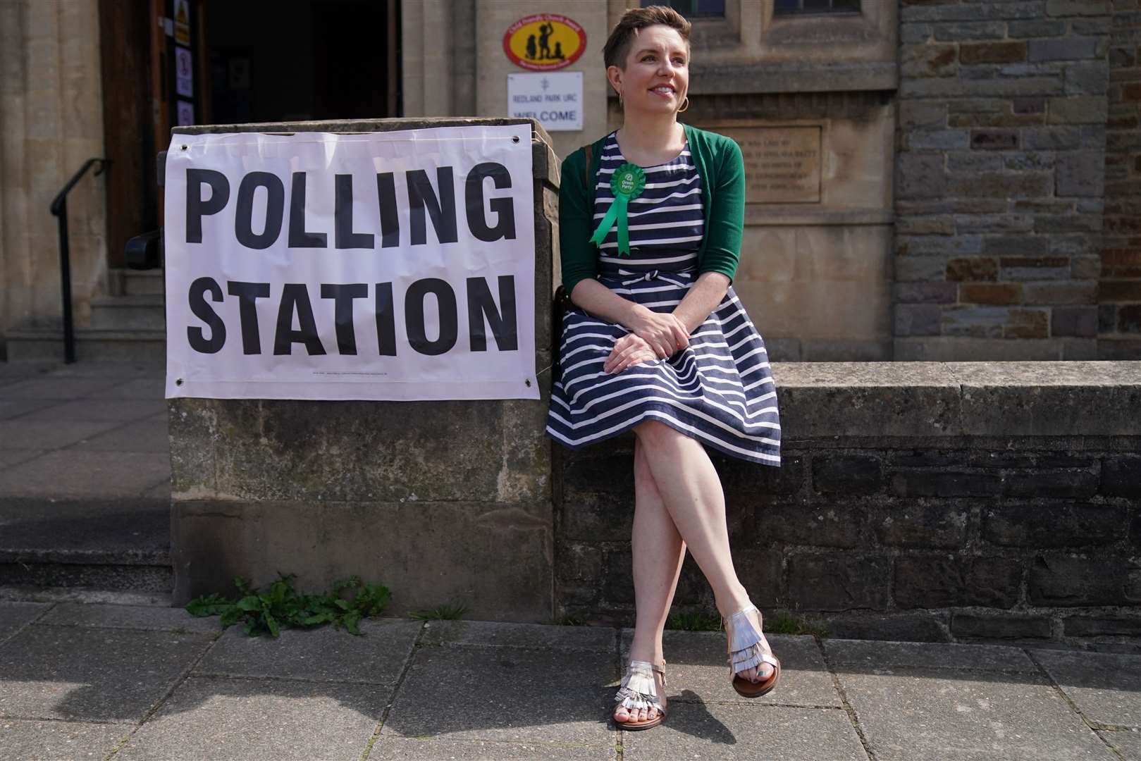 Carla Denyer, the Green Party co-leader, was elected as MP for Bristol Central (Jonathan Brady/PA)