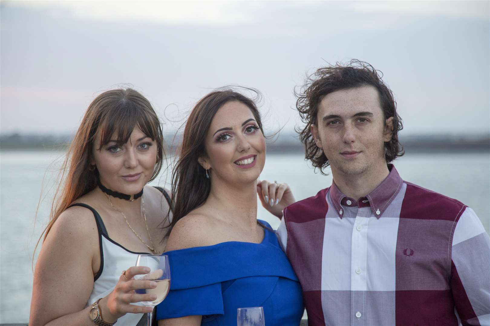 Lauren Vane (left) with her sister Roxanne Barrow (centre) and Daniel Vane (right). Picture: Lauren Vane.