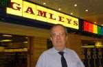 Manager David Pickett outside the store. Picture: Steve Crispe