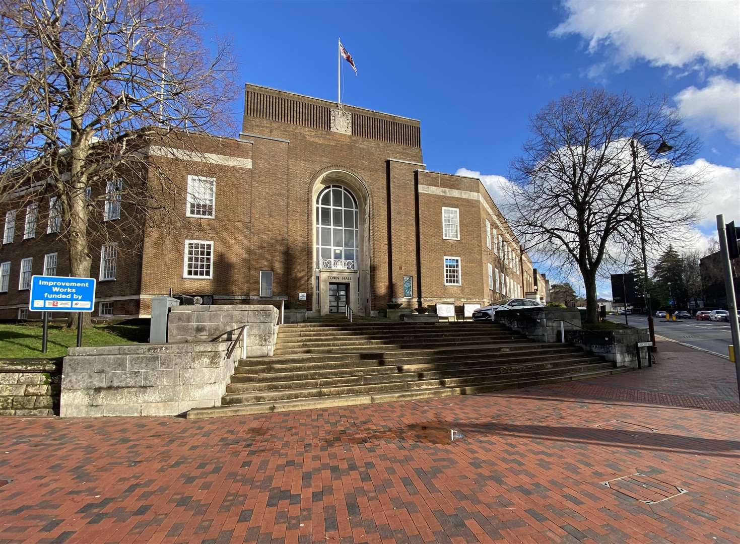 The Tunbridge Wells council meeting took place at the town hall.