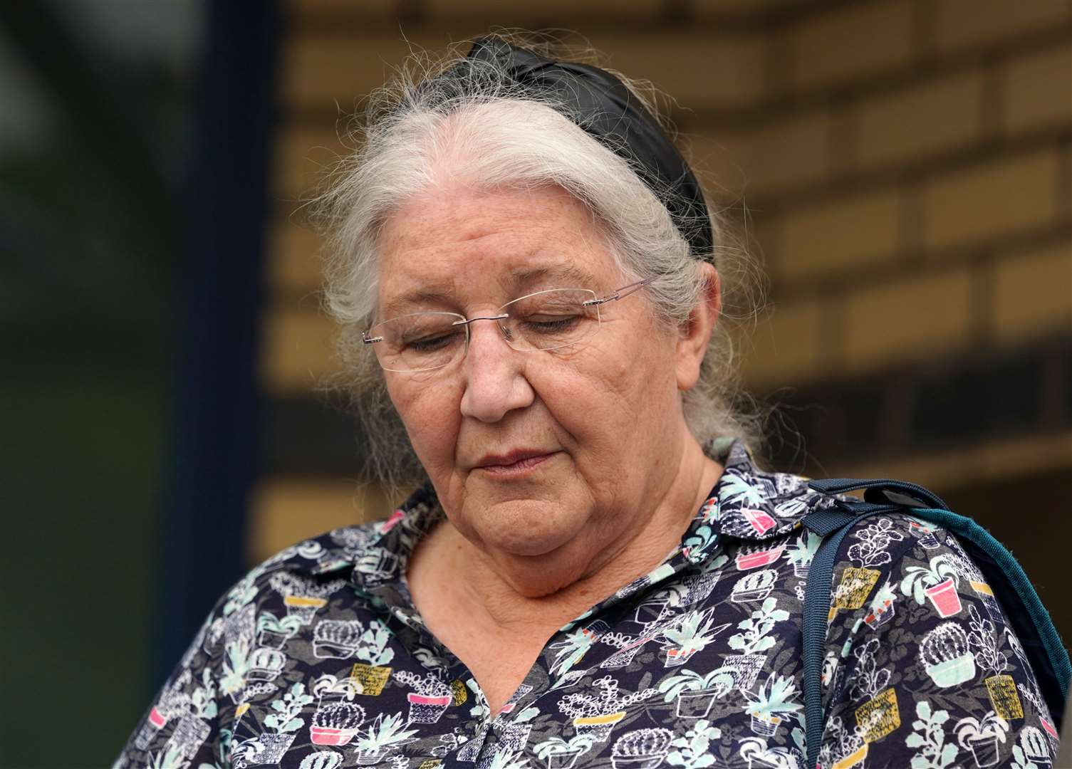 Police officers have paid tribute to Emma’s mother, Margaret Caldwell (Andrew Milligan/PA)