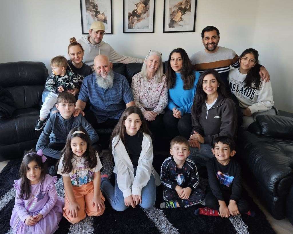 Members of Mr Yousaf’s family returned to Scotland earlier this month (X/@HumzaYousaf/PA)