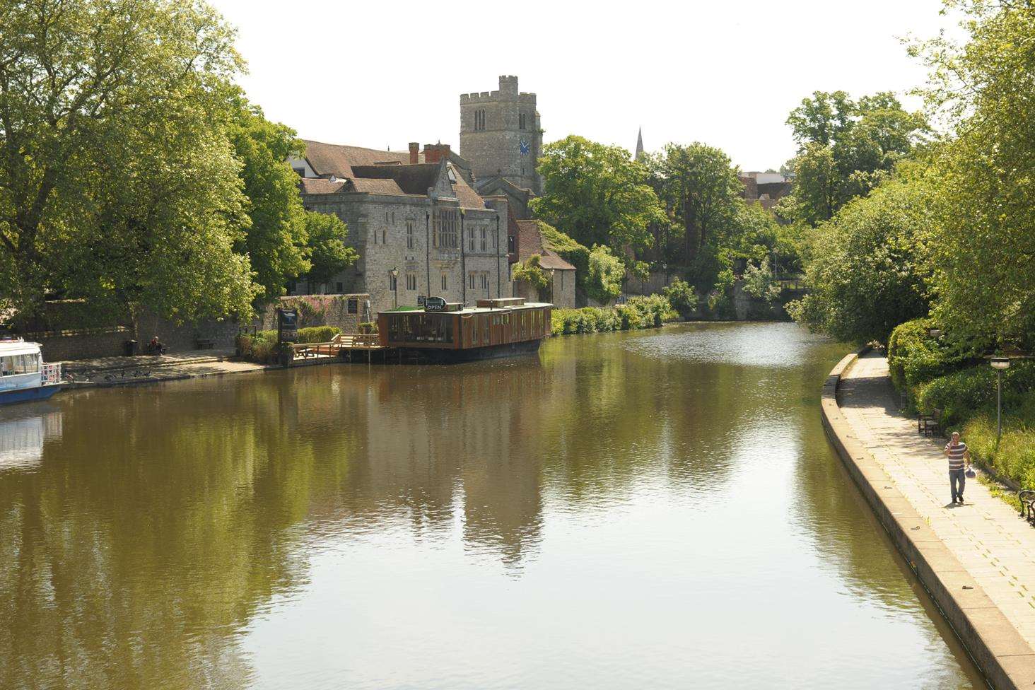 Archbishop's Palace on the River Medway