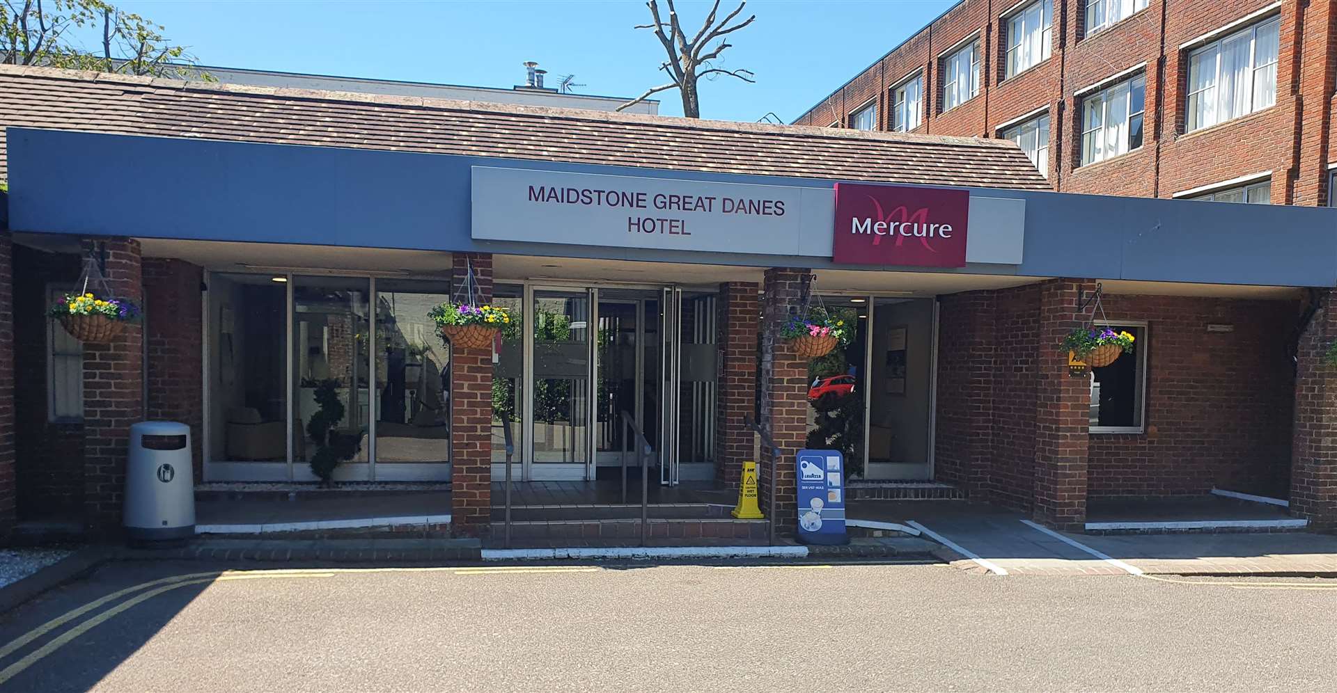 The Mercure Maidstone Great Danes Hotel is now doubling up as a court