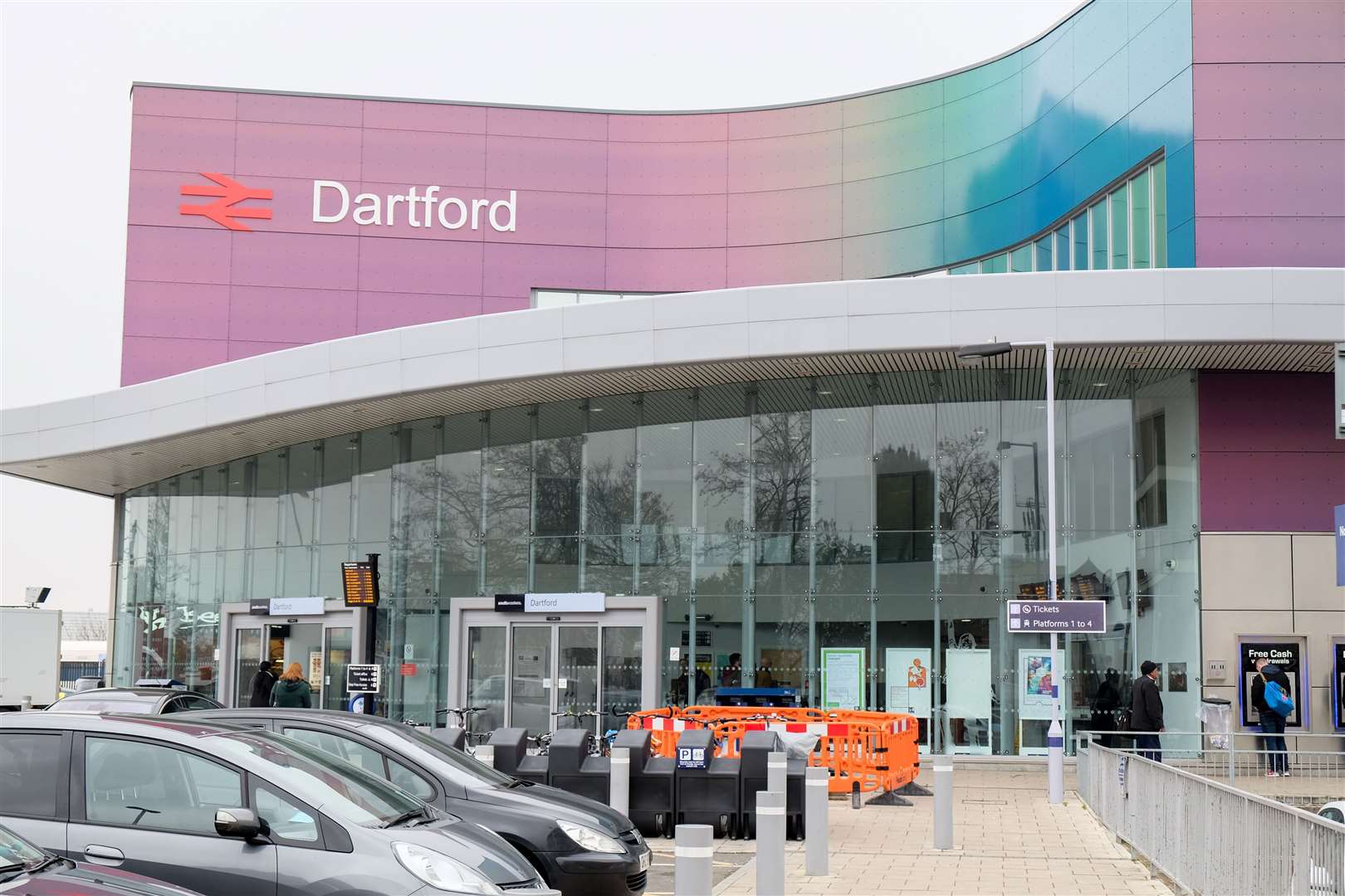 Three men were arrested at Dartford Railway Station as part of the investigation Picture: Matthew Walker