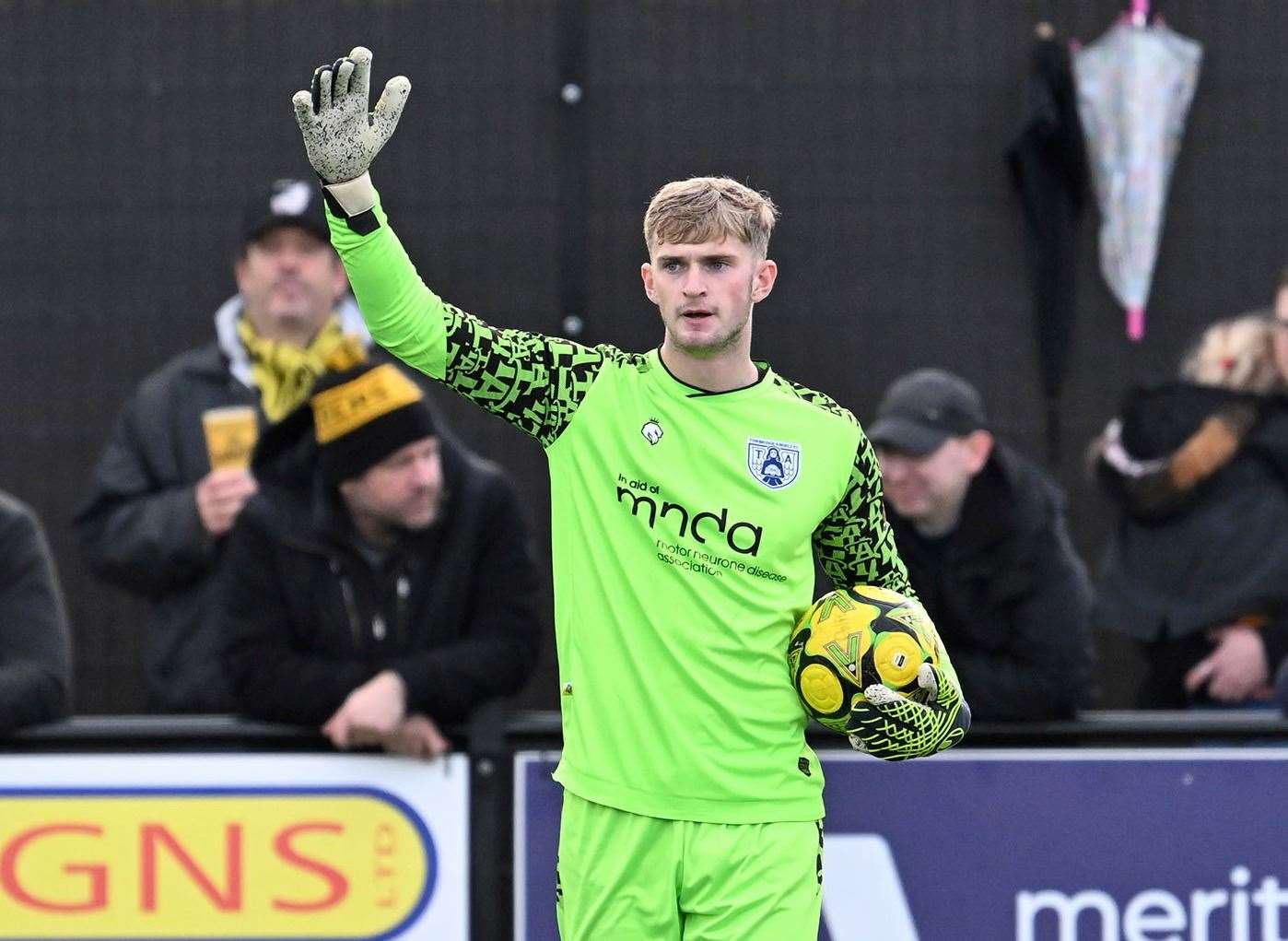 Goalkeeper Toby Steward has returned to Portsmouth. Picture: Keith Gillard