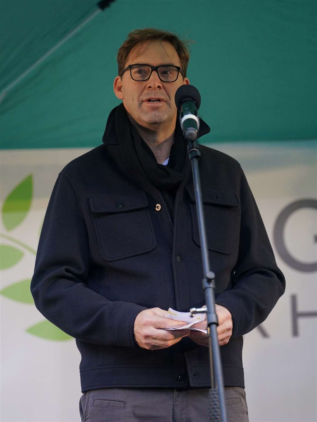 Tobias Ellwood was among the speakers (Yui Mok/PA)