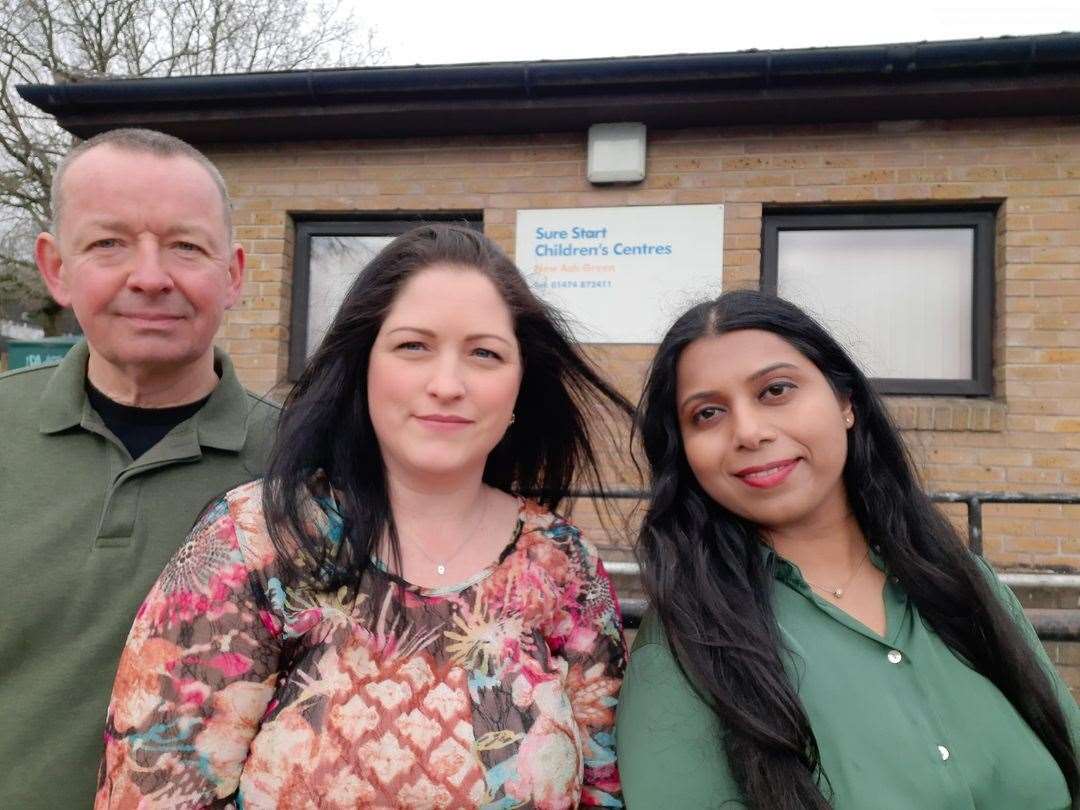 From left: Green Party councillors Mark Lindop, Laura Manston and Shani Manamperi and Mark Lindop