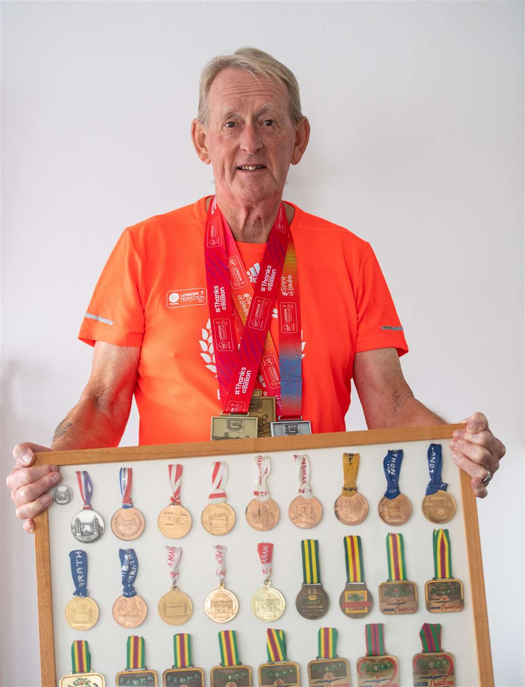 Charles ‘Len’ Cousens, 78, at his home near Lowestoft (Joe Giddens/PA)