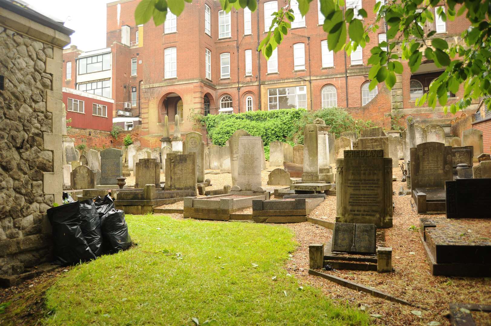 Chatham Memorial Synagogue has had four separate incidents of vandalism in its cemetery. Picture: Steve Crispe