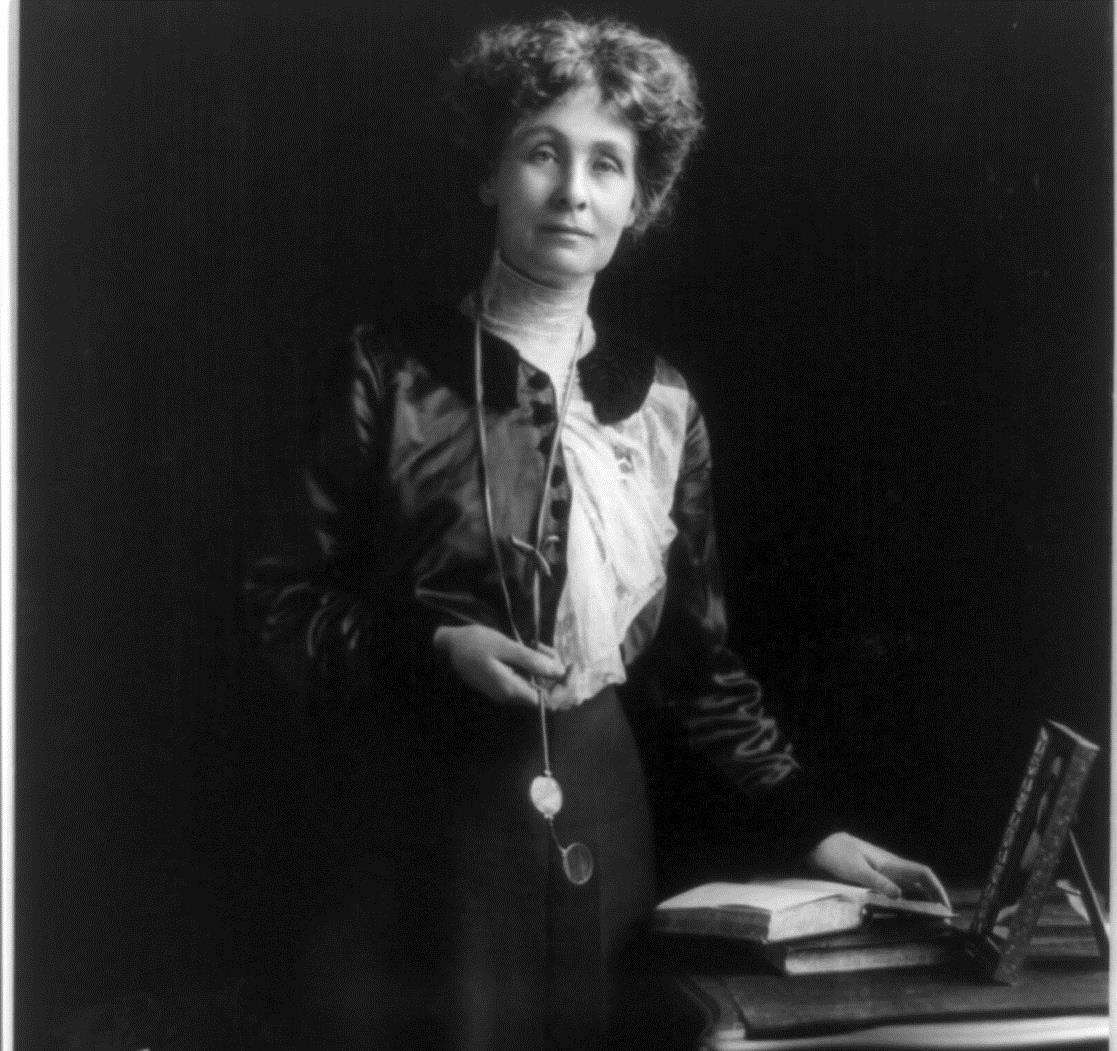 Emmeline Pankhurst.