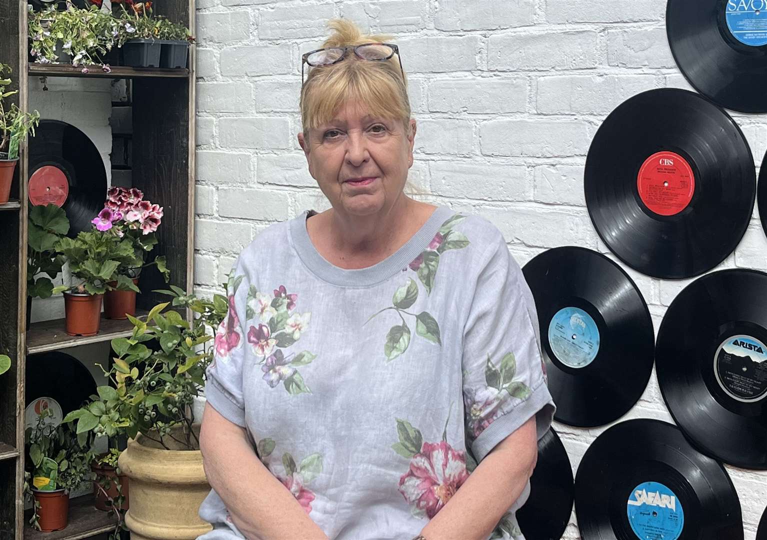 Kay Ashe, 68, is one member of the Whitstable community who participates in the groups offered at Revival Food and Mood and is worried about the impact the development will have on their space