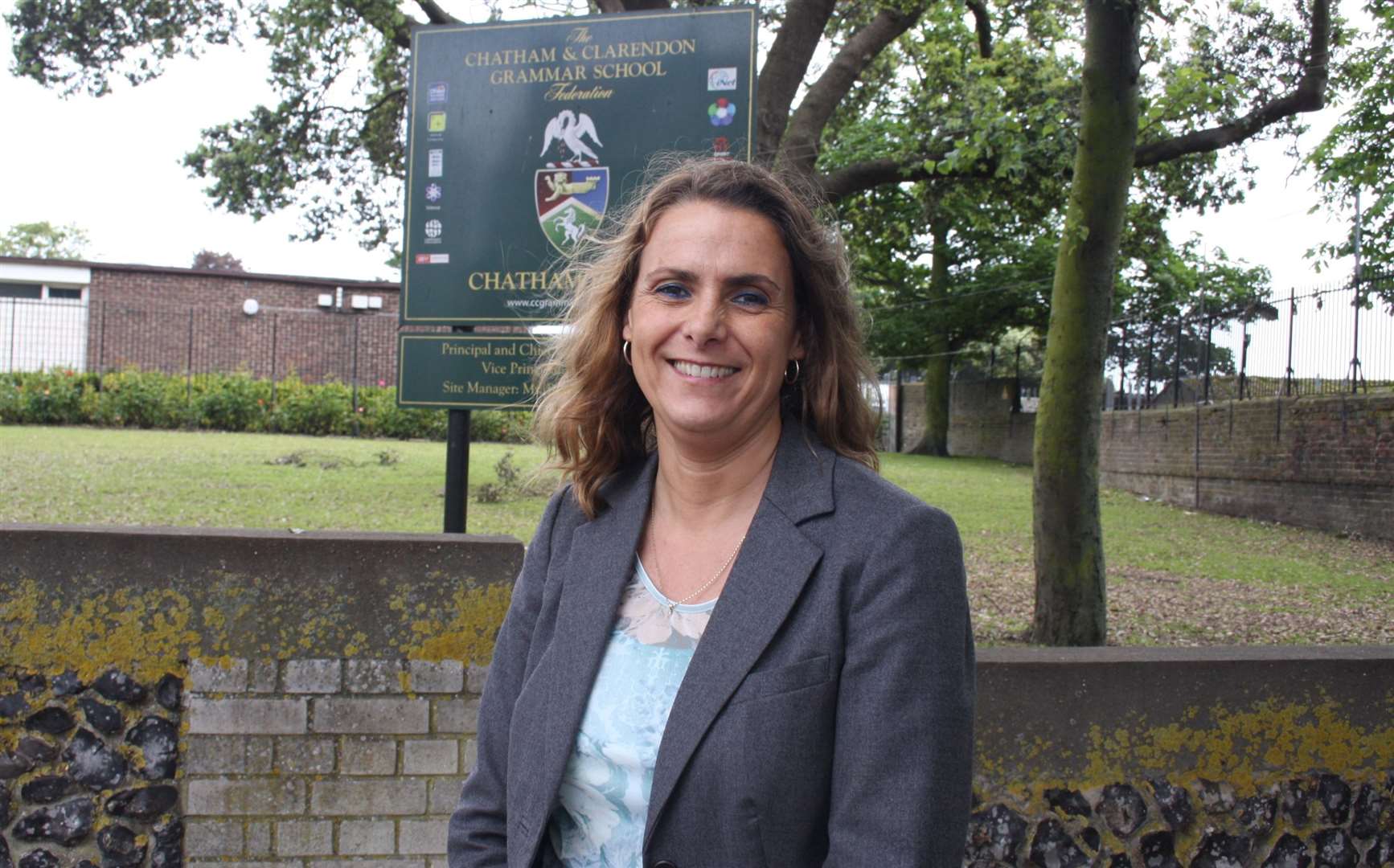 Debra Liddicoat, head teacher of Chatham and Clarendon Grammar. Picture: Teresa McMaster