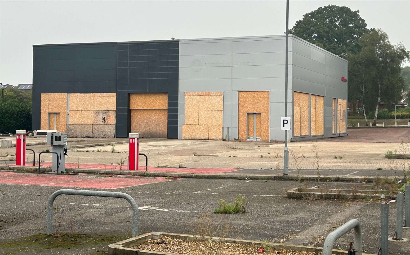 The former FG Barnes Vauxhall dealership in Parkwood Industrial Estate, Sutton Road, Maidstone