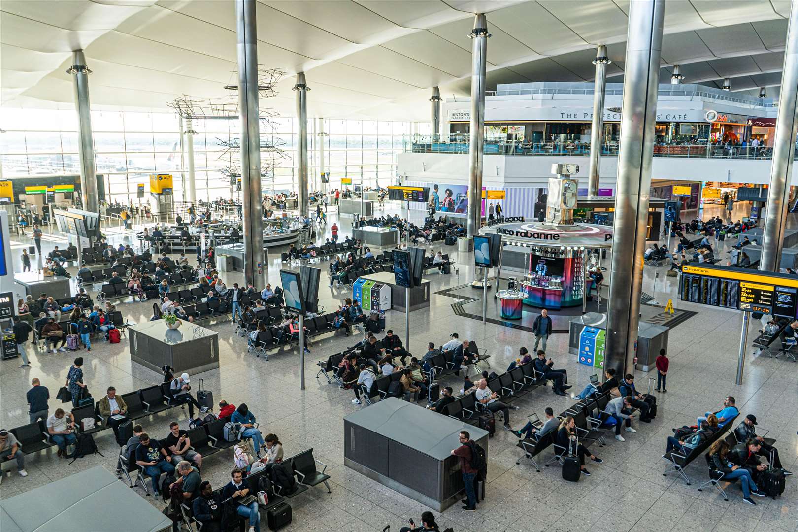 The threat of industrial action is continuing to loom at Heathrow after BA staff overwhelmingly voted to strike (Amer Ghazzal/Alamy/PA)