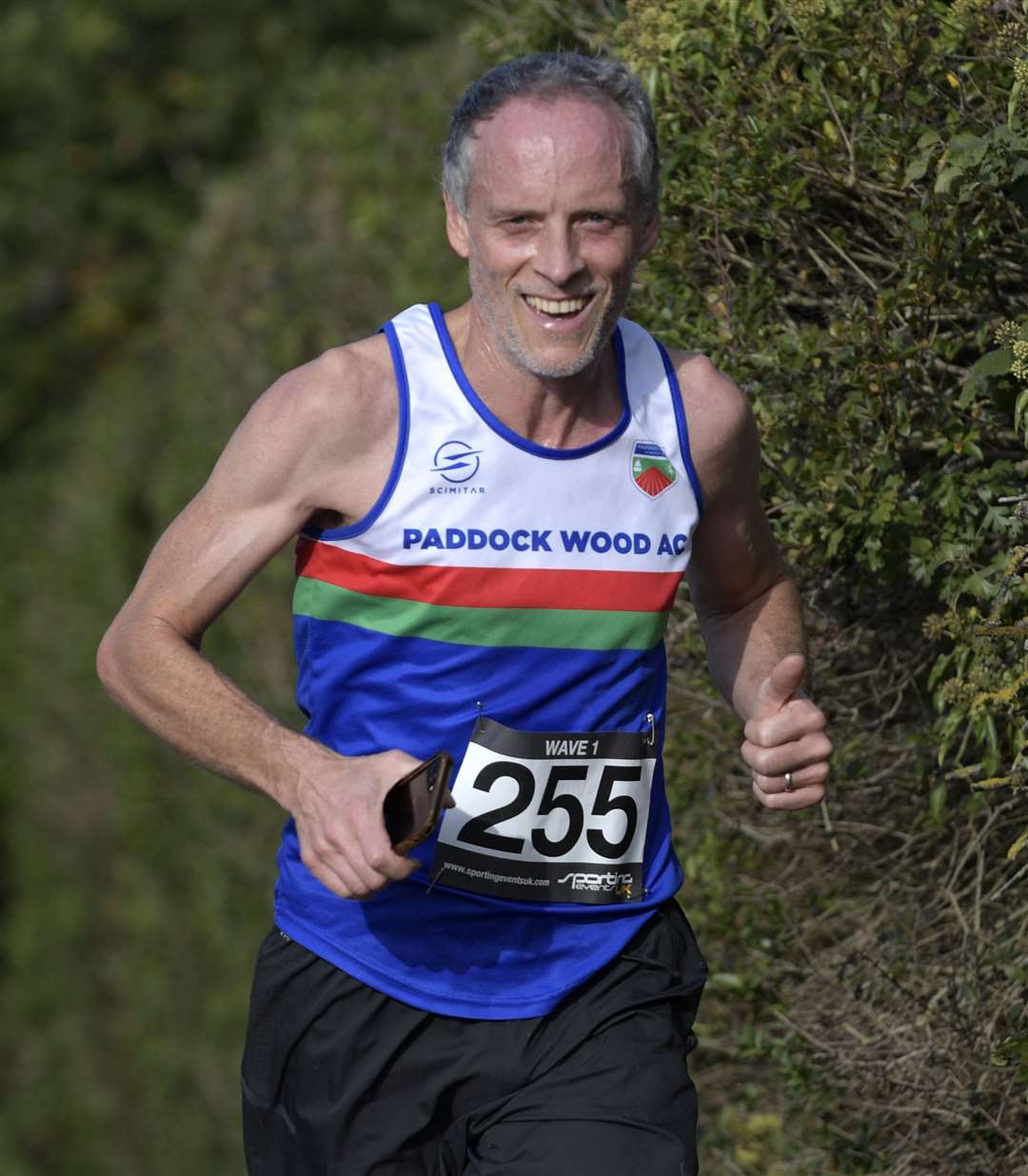 Steve Wright completed the men's top three. Picture: Barry Goodwin (60032982)