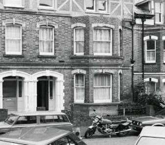 Guildford Road, where Wendy Knell lived Pic: Kent Police