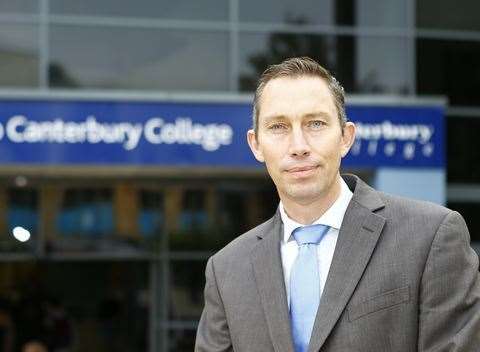 East Kent College Group chief executive Graham Razey