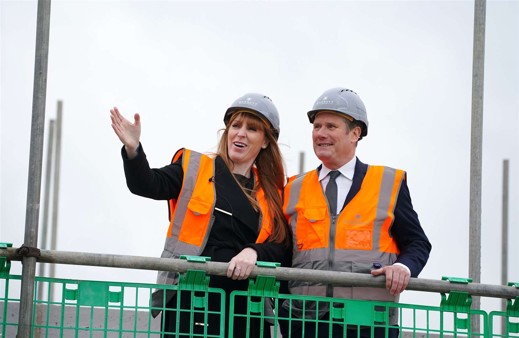 Sir Keir Starmer’s Labour is pushing itself as the party of home ownership (Peter Byrne/PA)