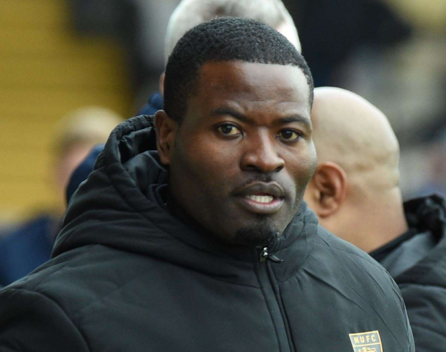 Maidstone United boss George Elokobi. Picture: Steve Terrell