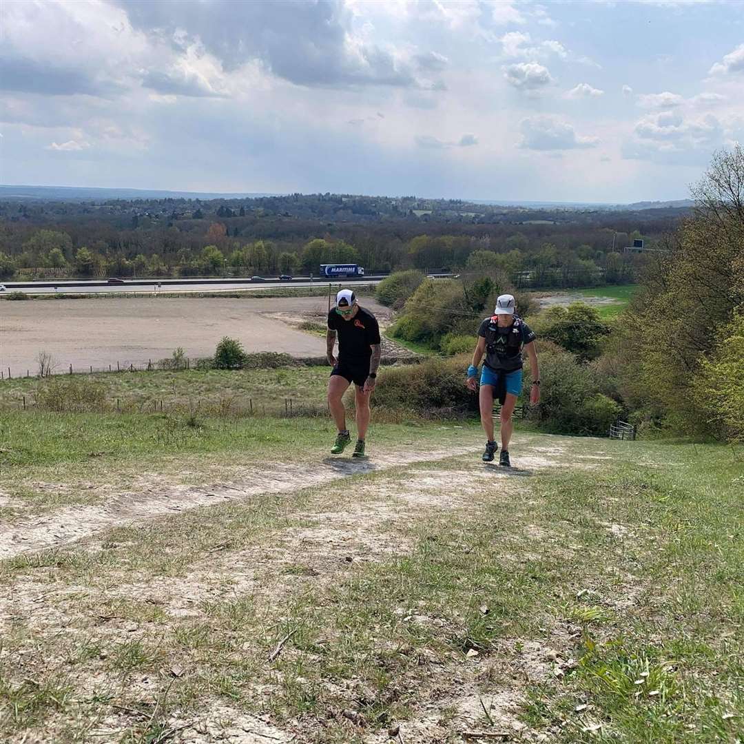 Matt Evans completes the North Downs Way Southern Route in under 28 hours (46861730)