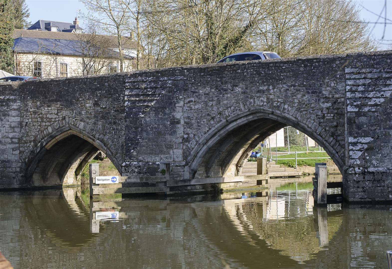 Electricity works shut Station Hill and East Farleigh Bridge for a