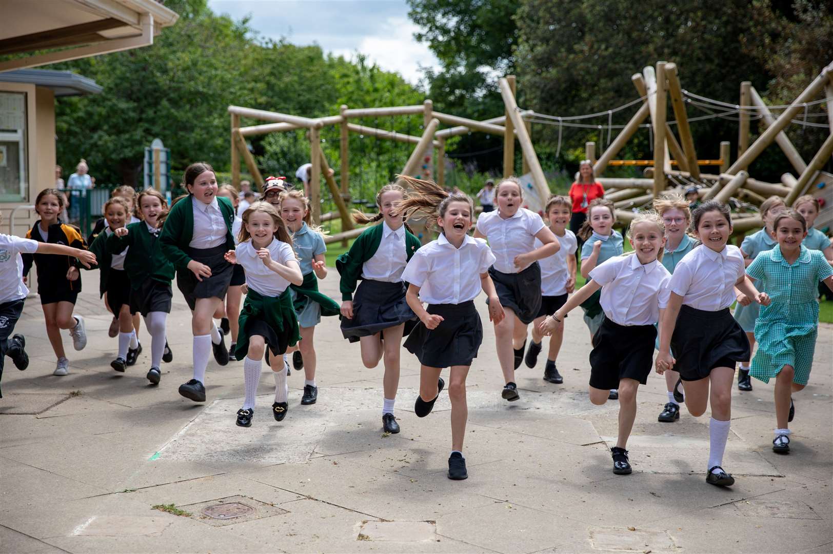 Pupils at St Peter-in-Thanet C of E Junior School in Broadstairs. Picture: St Peter's Junior School