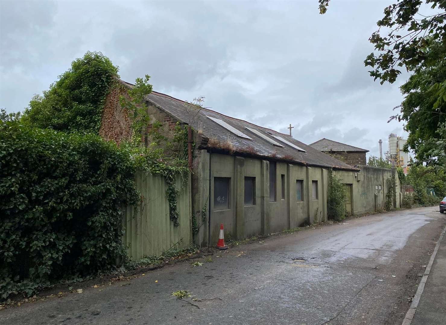 The Old Foundry in Grove Road, Northfleet, could be replaced by a bus route. Picture: Conrad Broadley