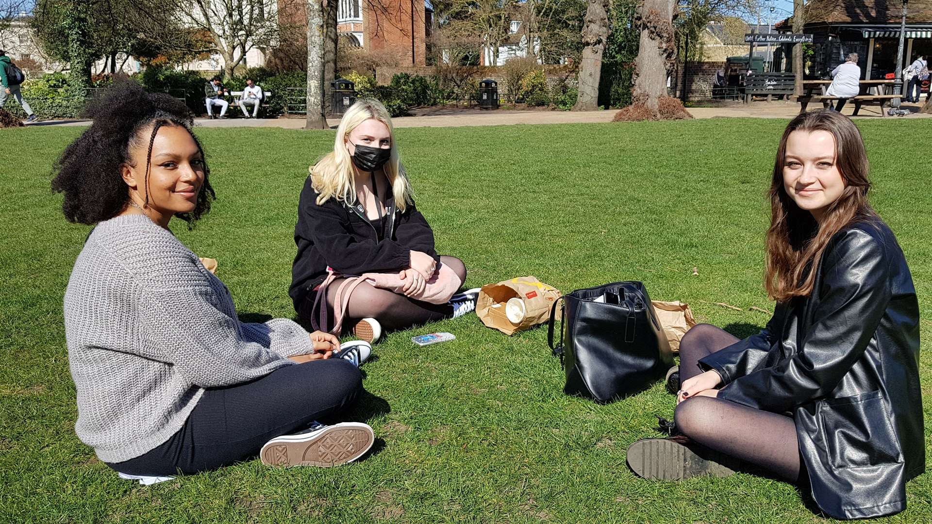 Yasmin Bramble, Amber Pout and Sophia O'Leary