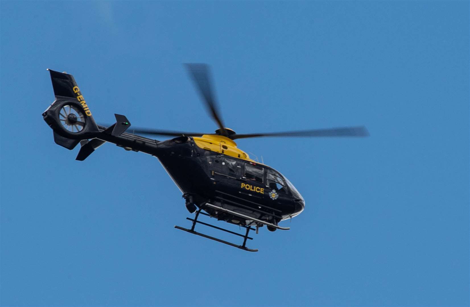 The National Police Air Service, that operates 19 helicopters and four fixed wing aircraft, costs around £40 million per year (Nick Ansell/PA)