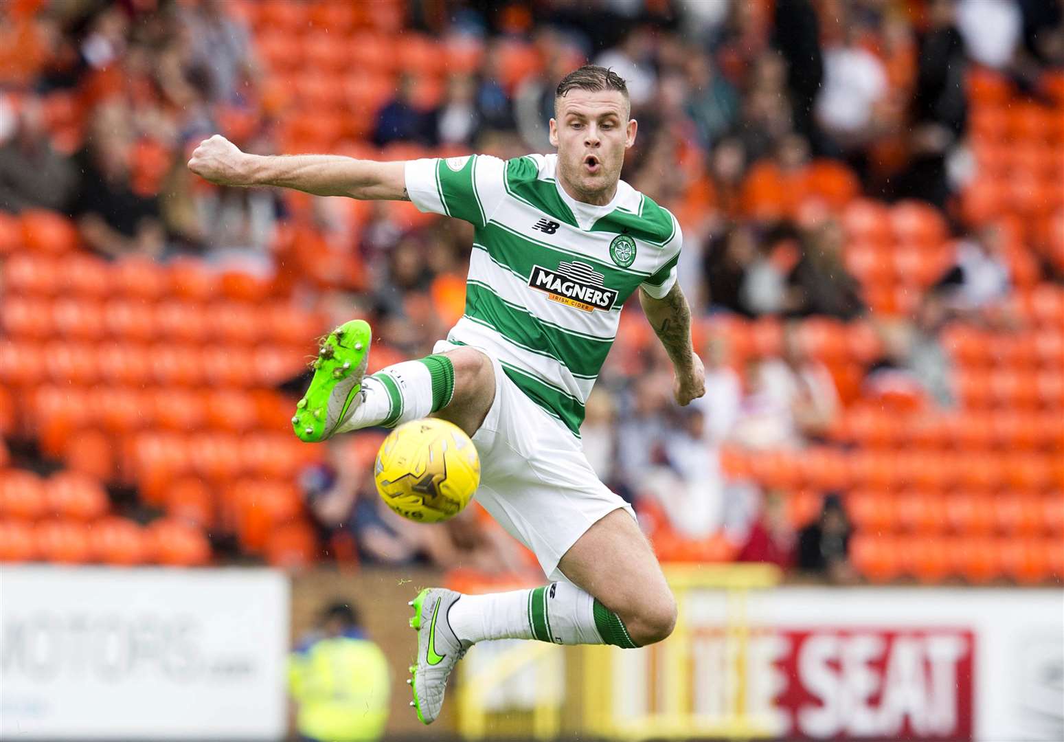 Anthony Stokes in action for Celtic (Jeff Holmes/PA)