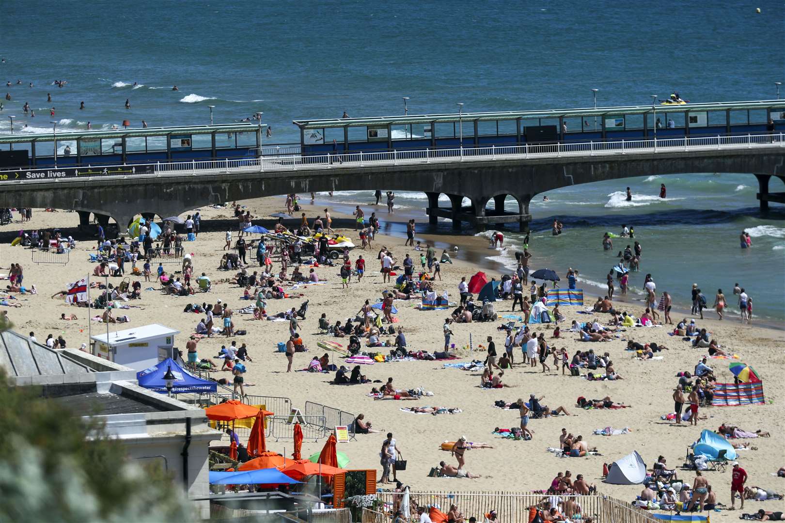 It is set to be another hot weekend in Bournemouth (Steve Parsons/PA)