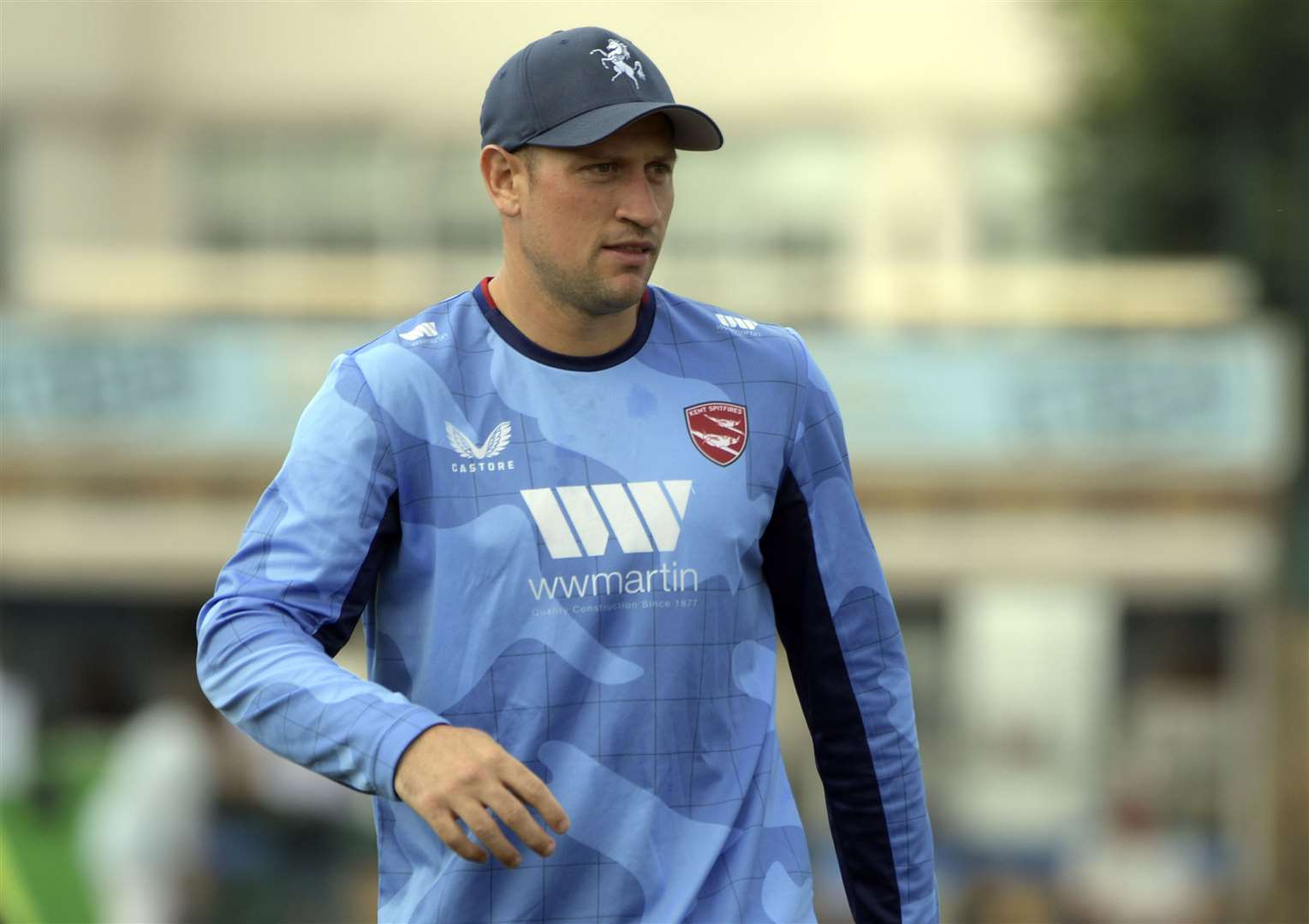 Harry Finch struck 45 for Kent against Lancashire before getting out in the final over. Picture: Barry Goodwin