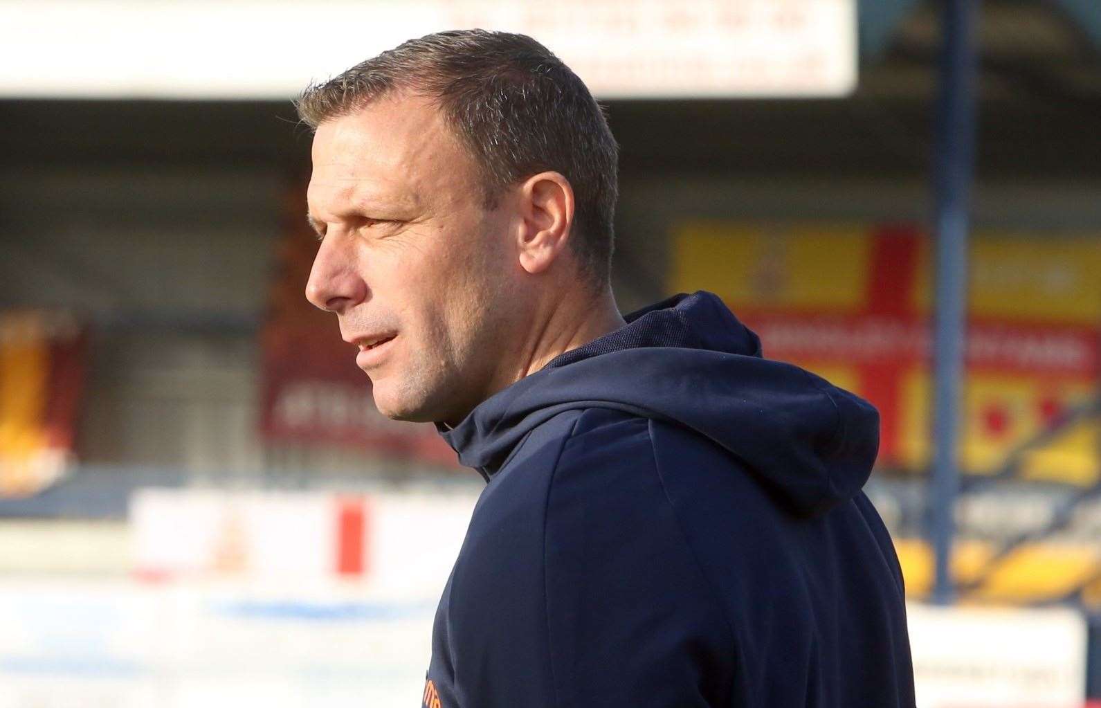 Tonbridge manager Steve McKimm. Picture: Dave Couldridge (43053832)