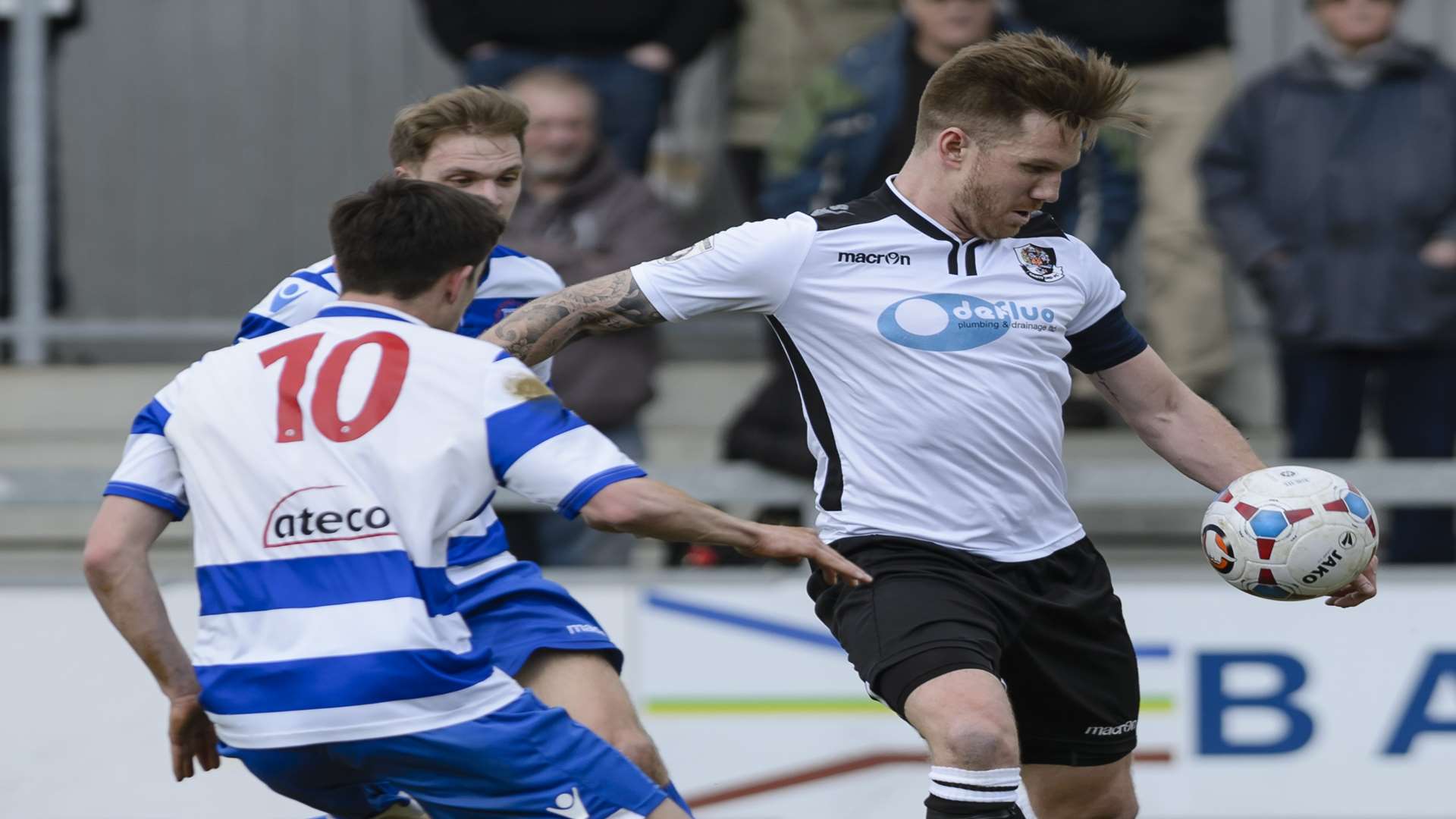 Dartford captain Elliot Bradbrook Picture: Andy Payton