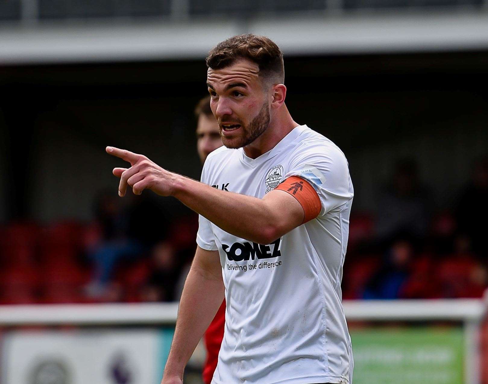 Dover Athletic manager Mitch Brundle.