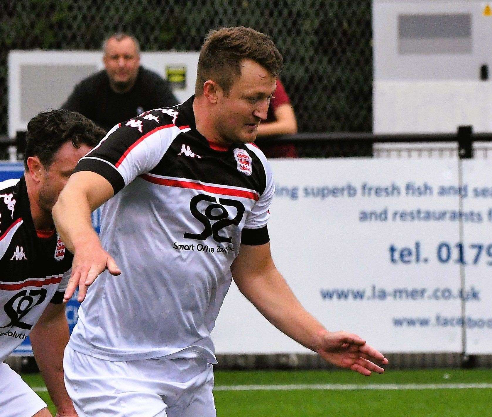 Callum Davies - also was on target against Billingshurst. Picture: Marc Richards