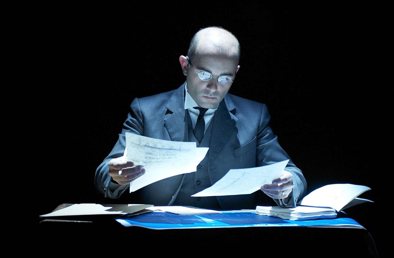 Greg Castiglioni in Titanic The Musical. All photographs credit: Scott Rylander (3167140)