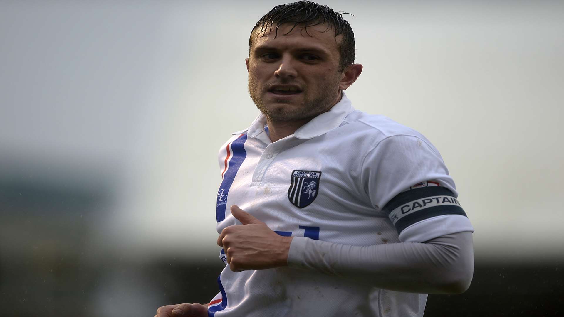 Gillingham captain Doug Loft Picture: Barry Goodwin