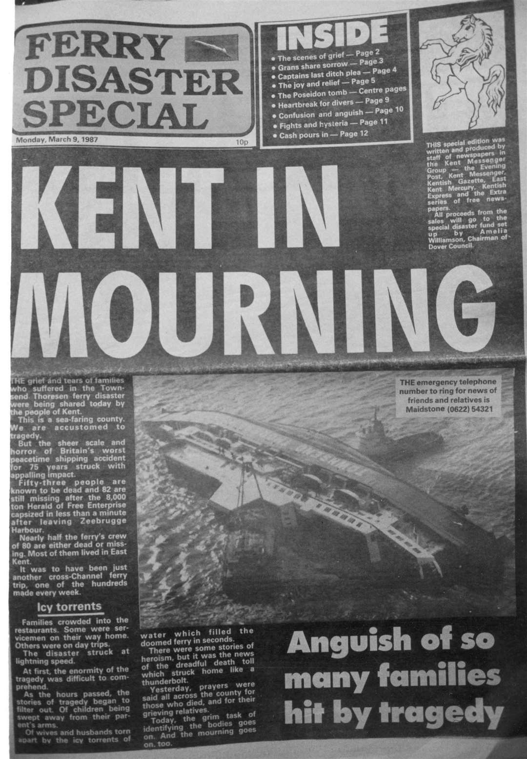 A special edition put together by the KM Group on the Zeebrugge disaster