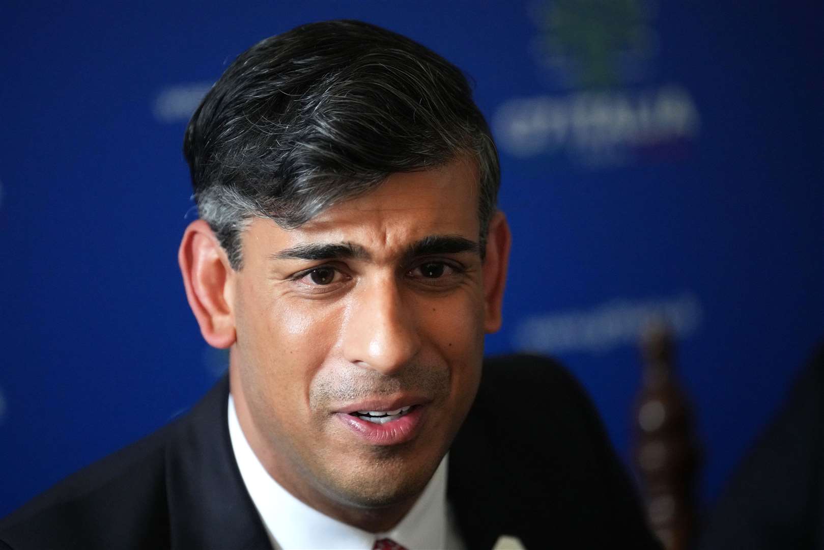 Rishi Sunak remains the Prime Minister during the General Election campaign (Christopher Furlong/PA)