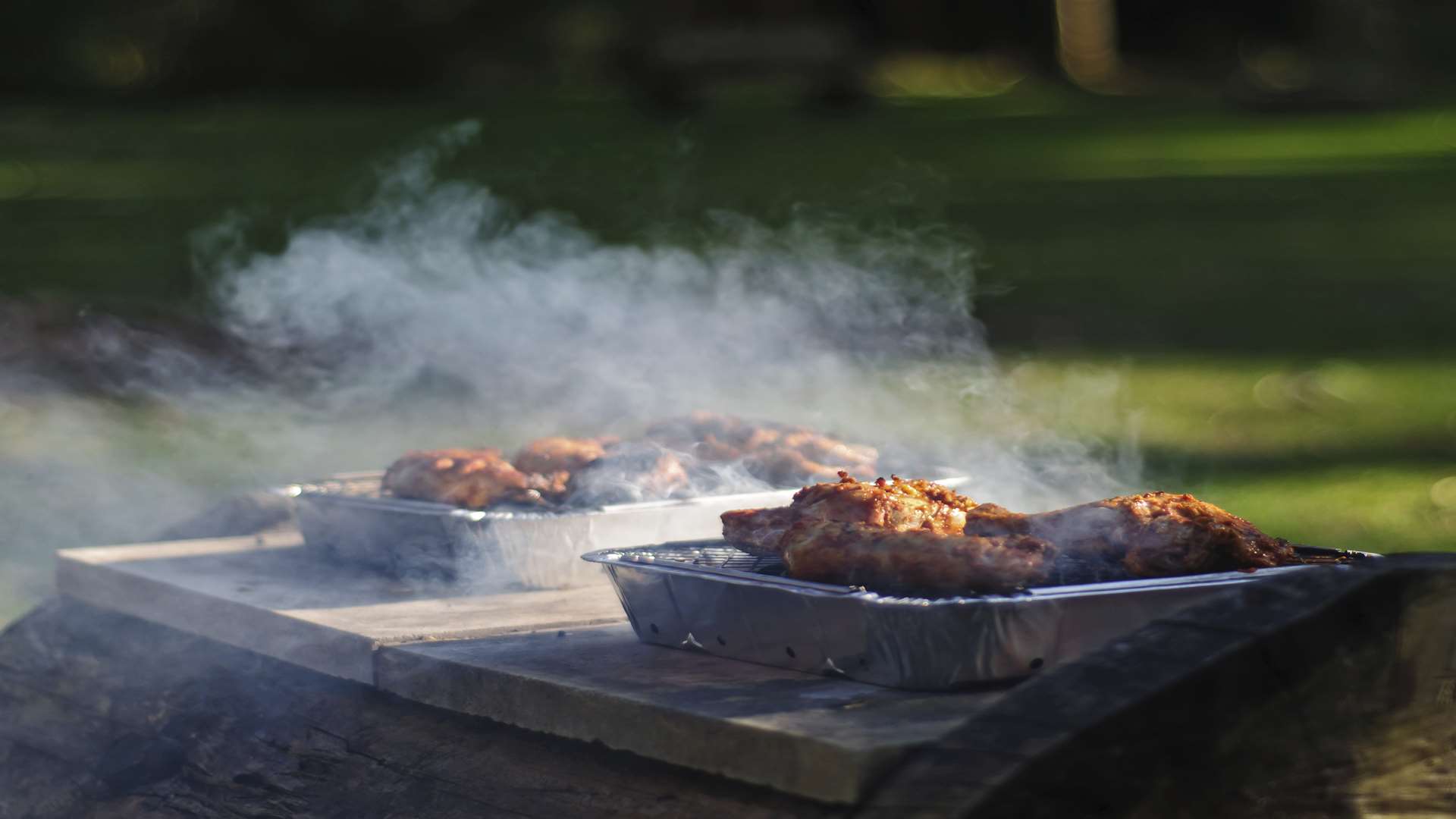 The fire service has warned people about fire alarm safety after a man was burned trying to light a barbecue