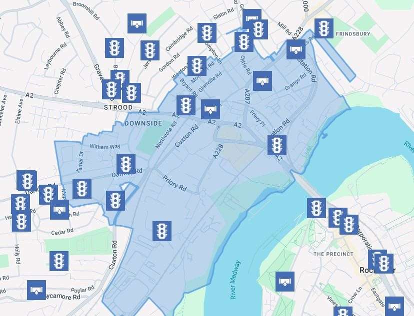 Hundreds of homes across Strood are experiencing water issues. Picture: Southern Water