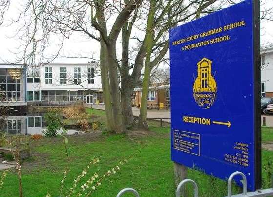 Barton Court Grammar School in Canterbury