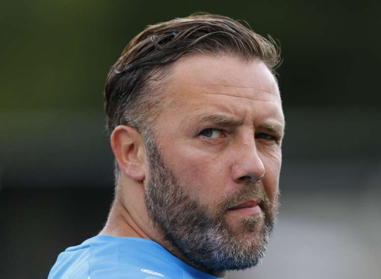 Maidstone boss Jay Saunders Picture: Andy Jones