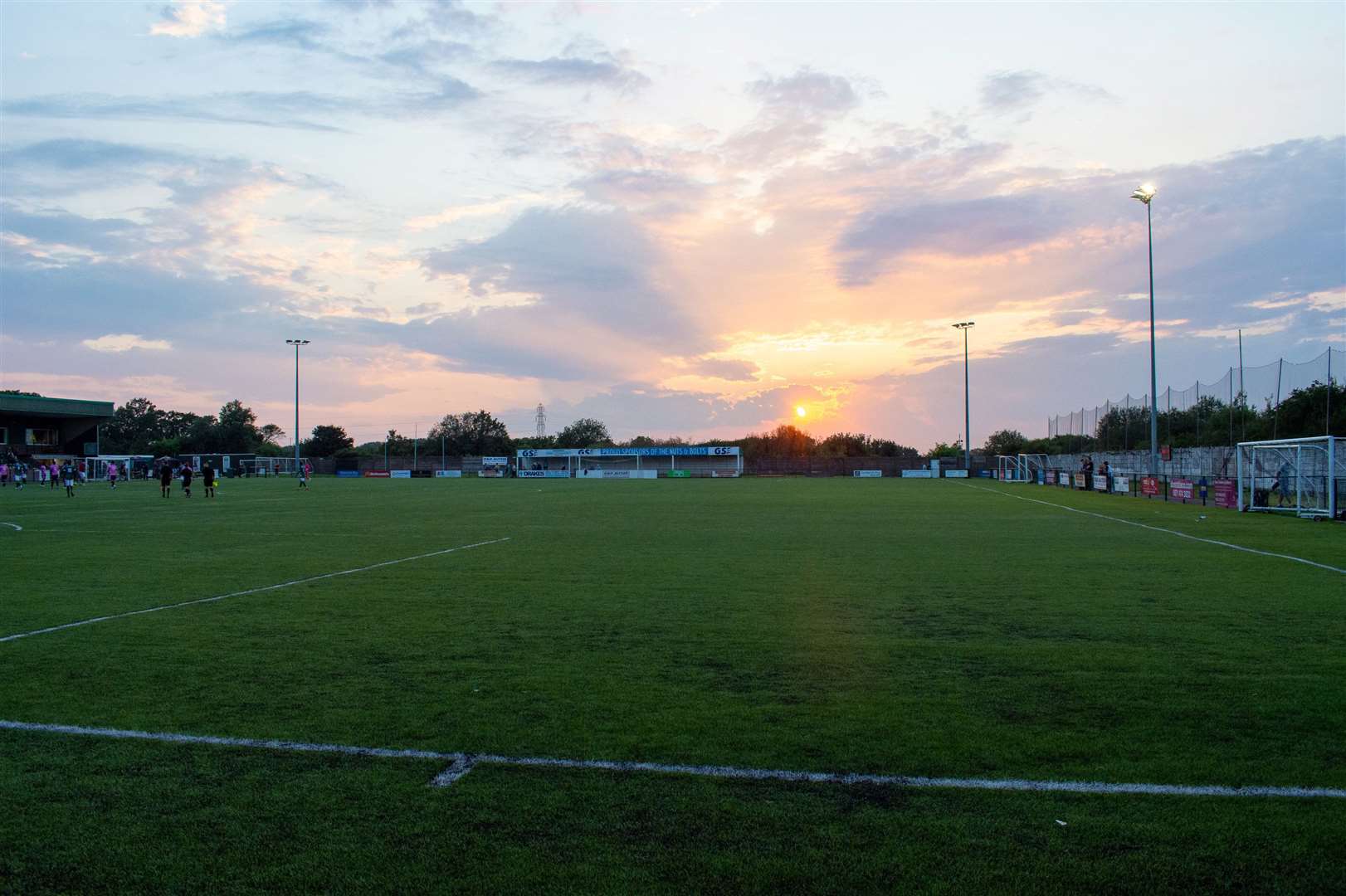 Ashford United are awaiting certification for their 3G pitch Picture: Ian Scammell