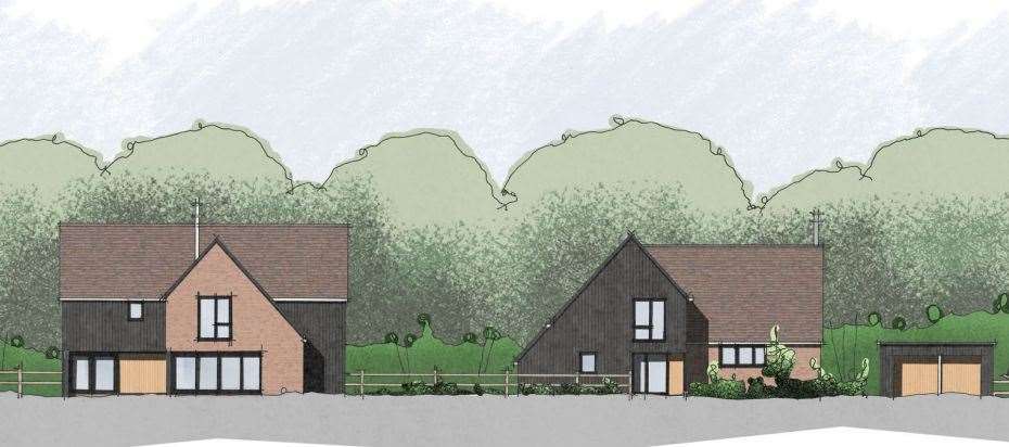 Plans have been submitted for six homes on the former Ripleys scrapyard site. Picture: Rory Mason