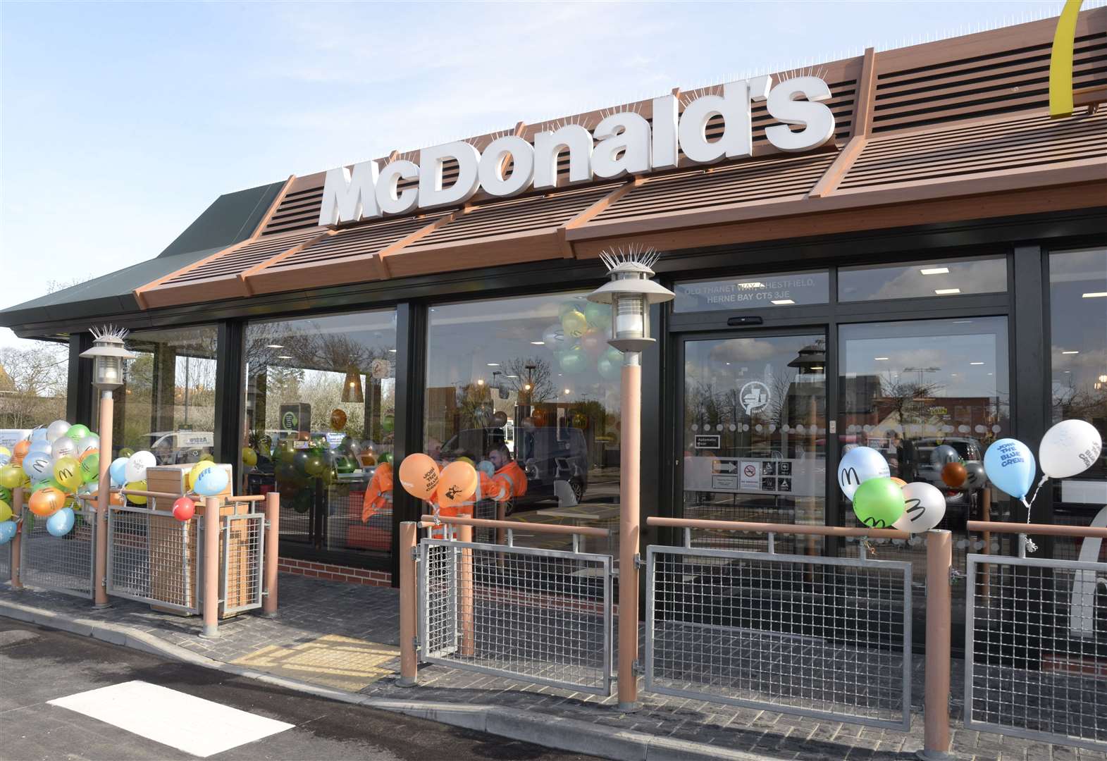 Fast-food giant McDonald's announces it plans to shut all its walk-in