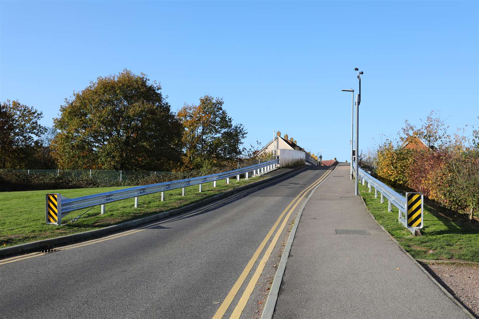 The bridge into the Bridgefield Estate. Picture: Andy Jones