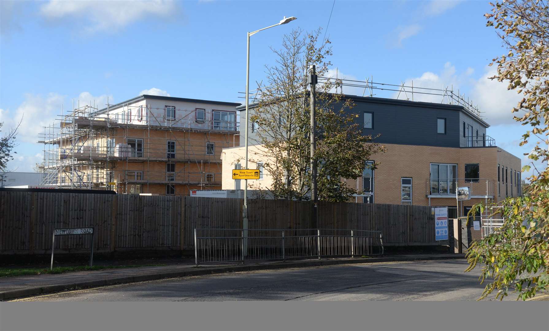 Ninety-three flats are being built in the former Klondyke site. Picture: Chris Davey